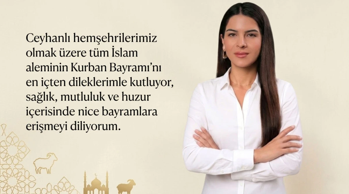 Ceyhan Belediye Başkan Vekili Yıldız&rsquo;dan Kurban Bayramı Mesajı: "Bayramlar Birlik ve Dayanışmanın En G&uuml;zel Vesilesidir"