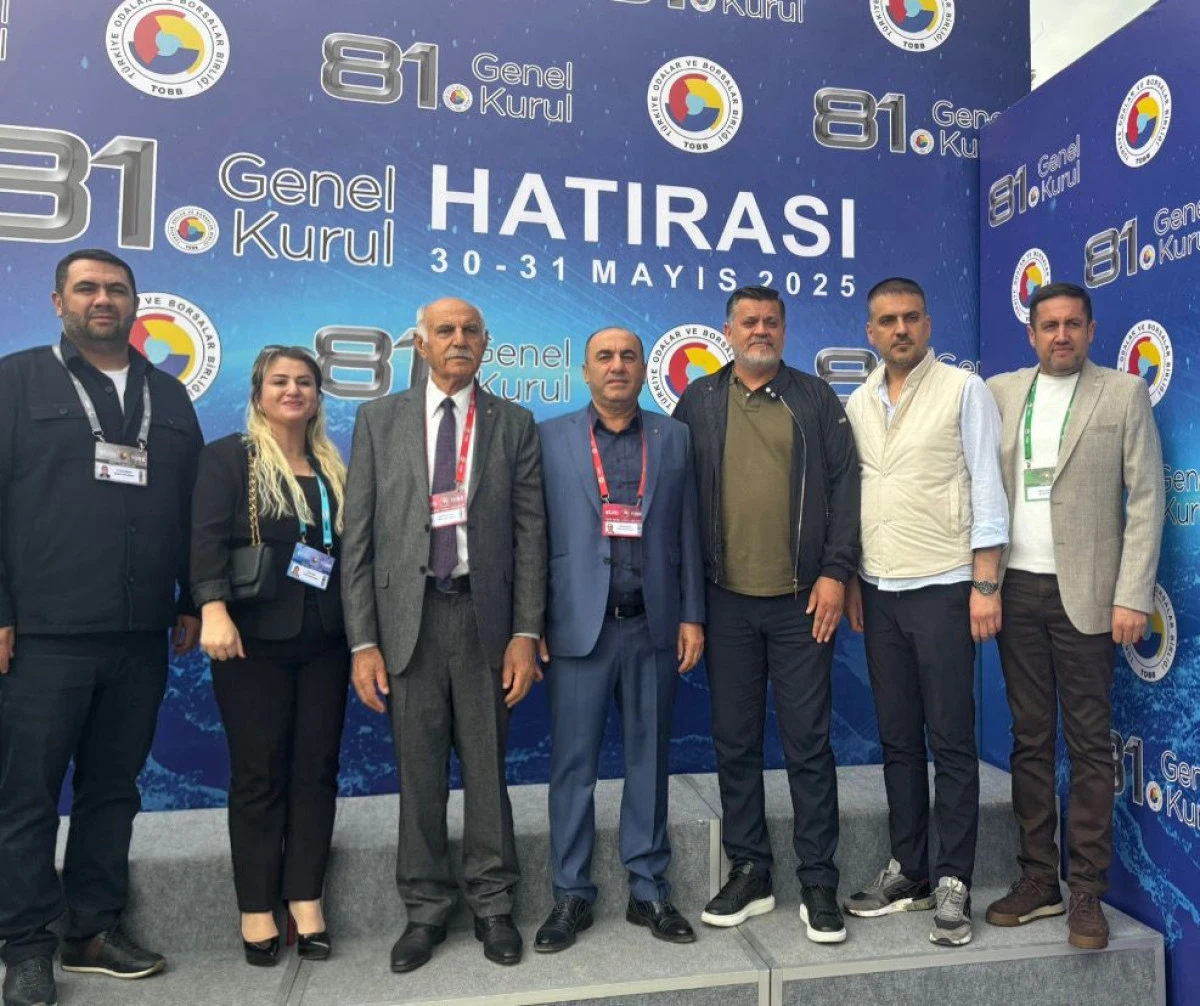 Ceyhan Ticaret Borsası Heyeti, TOBB 81. Genel Kurulu’na katılım sağladı
