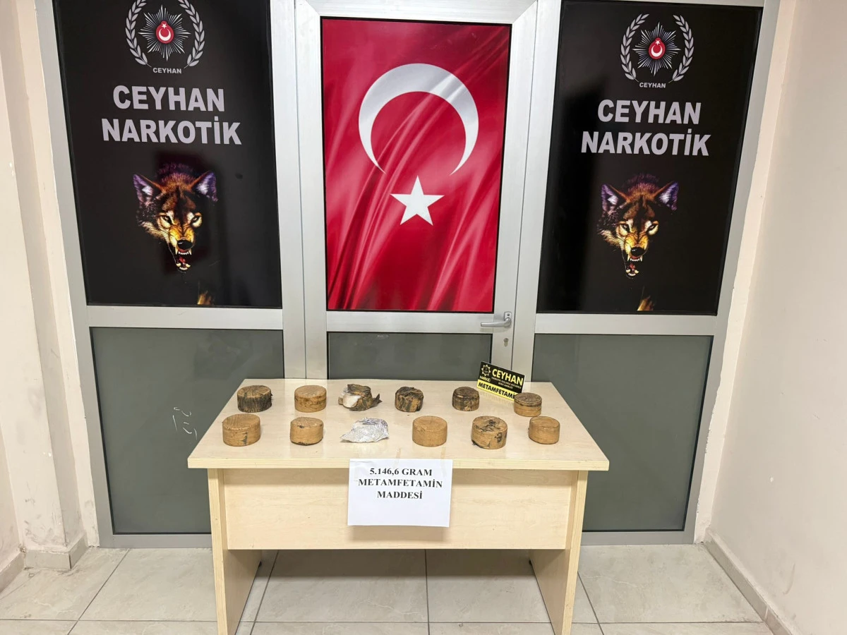 Ceyhan'da bir tırda 5 kilo 146 gram uyuşturucu ele ge&ccedil;irildi