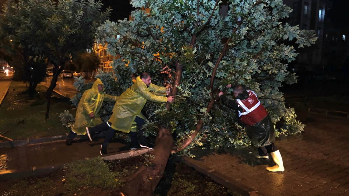 Ceyhan&rsquo;da Fırtına Alarmı: Belediye Ekipleri Teyakkuzda!