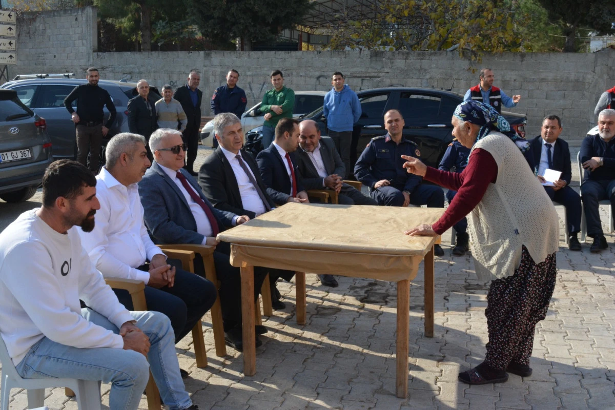 Kaymakam Kurtyemez, Vatandaşlarla Buluştu